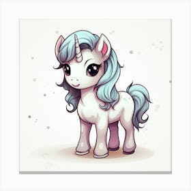 Cute Unicorn 560 Canvas Print