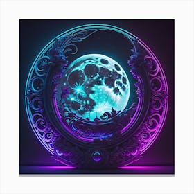 Melodies Of The Moon Canvas Print