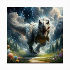 T-Rex 4 Canvas Print