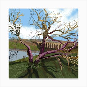 Hewenden Viaduct No.2 Canvas Print