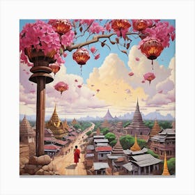 Myanmar Canvas Print