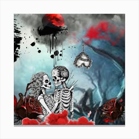 Day Of The Dead Canvas Print