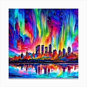 Aurora Borealis Canvas Print