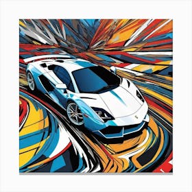 Lamborghini 80 Canvas Print