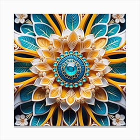 Tartarian Flower Canvas Print