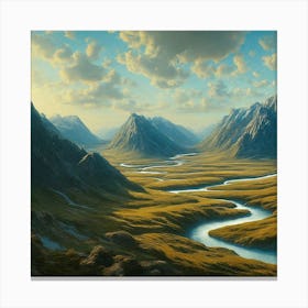 Scottish Landscape Canvas Print