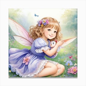 Little Fairy3 Canvas Print