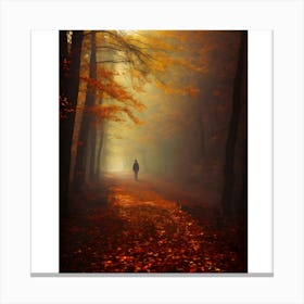 Walk In The Woods 1 Canvas Print