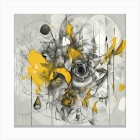 Abstract Painting Canvas Print