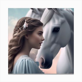 Fairytale Horse Canvas Print