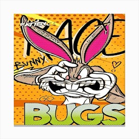 Bugs Crazy Canvas Print