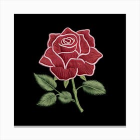 Red Rose 8 Canvas Print