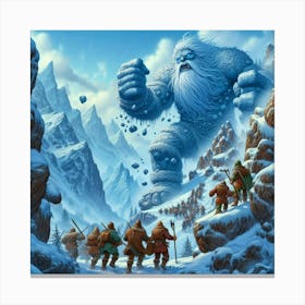 Ice Giant 1 Canvas Print