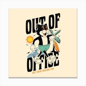 Out Of Office Canvas Print