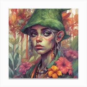 Elven Girl 3 Canvas Print