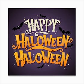 Happy Halloween Canvas Print