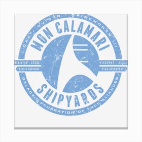 Mon Calamari Shipyards Canvas Print