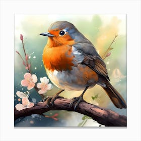 Robin Canvas Print