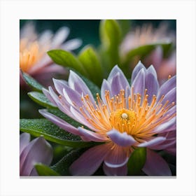 Water Lily Canvas Print