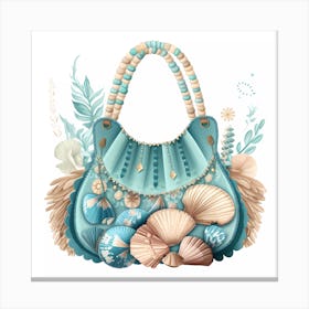 Coastal Harmony Purse Canvas Print