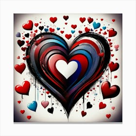 Heart Of Love Canvas Print