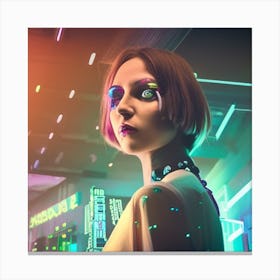 Why would androids dream at all Canvas Print