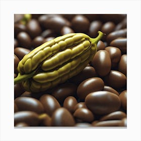 Cocoa Beans 1 Canvas Print