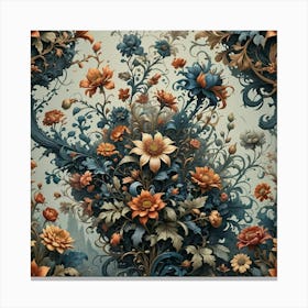 Floral Painting Canvas Print