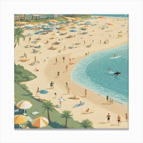 Hawaii Beach 1 Canvas Print