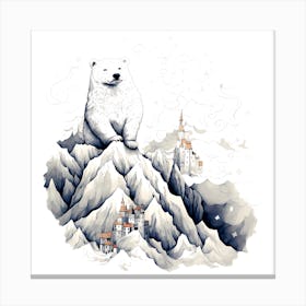 Polar Bear 1 Canvas Print