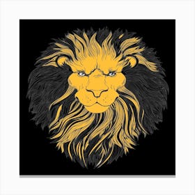 Lion Head Canvas Print