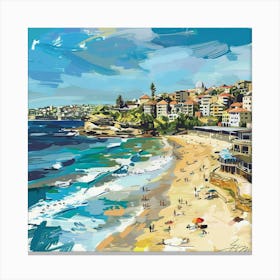 Bondi Beach 8 Canvas Print