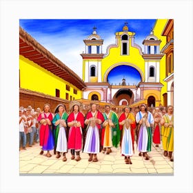 Guatemala City 4 Canvas Print