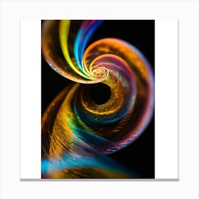 Spiral Swirl Canvas Print