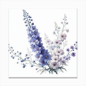 Delphinium 5 Canvas Print