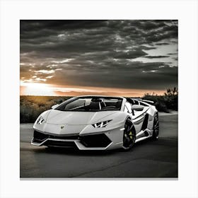 Lamborghini 80 Canvas Print