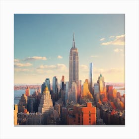 New York City Skyline Canvas Print