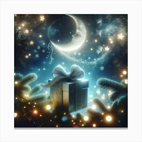 Gift Box Canvas Print