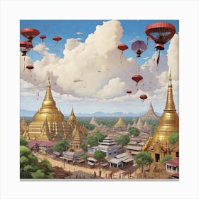 Myanmar 1 Canvas Print