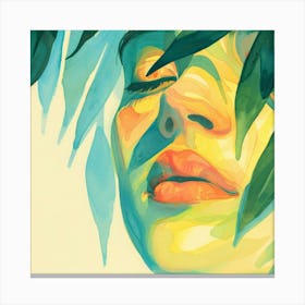 Portrait Of A Woman 30 Canvas Print