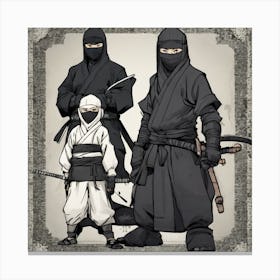 House of ninjas Canvas Print
