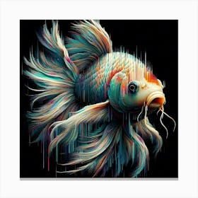 Creative Wild Animal Representation 106 Canvas Print