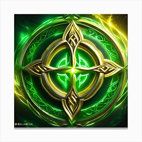 World Of Warcraft Logo Canvas Print