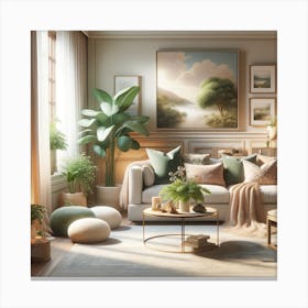 Living Room Canvas Print