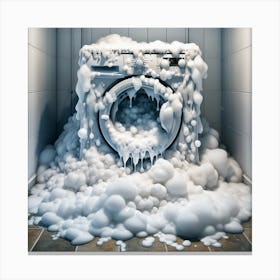 Laundromat Canvas Print