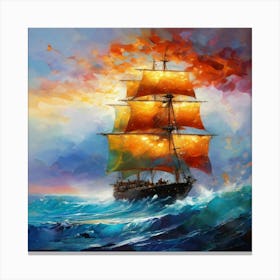 Sailing Ship Canvas Print