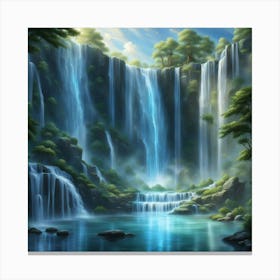 Waterfall 18 Canvas Print