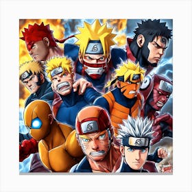 Naruto 5 Canvas Print