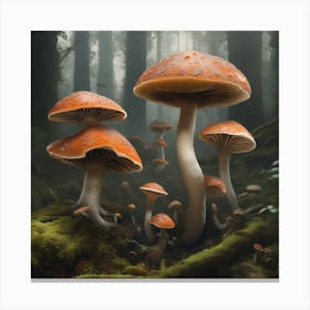 Low light fungi Canvas Print
