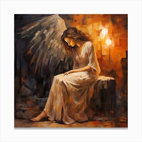 Angel Canvas Print